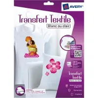 Avery T-Shirt Transfer 210x297mm 8 Vellen