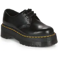Dr. Martens Veterschoen '1461 Quad' goudgeel / zwart