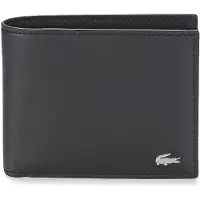 Lacoste Portemonnee 'FG 11.5 cm' zwart