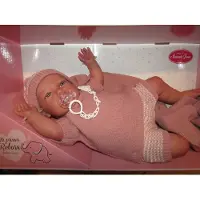 Antonio Juan mijn eerste reborn baby grote babypop met kleding deken en speen 52 cm