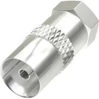 Hama Satellite Adapter F-type - Vrouwelijk Coax (205222)