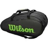 Wilson Tour 3 Comp Tennistas Tassen En Rugzakken Zwart One-size