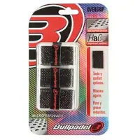 Bullpadel Padel Racket Overgrip Zwart - 3 stuks