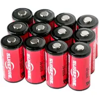 Surefire CR123A batterijen, 12 stuks in een doosje