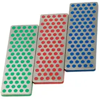 Dmt Mini set diamantslijpstenen grof, fijn en extra fijn, W7EFC