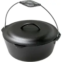 Lodge Logic Camp Dutch Oven braadpan ø 30,5 cm gietijzer zwart