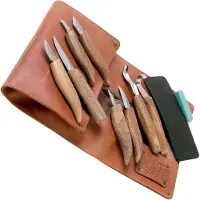 BeaverCraft Tools Extended Wood Carving Set S18x Limited Edition houtsnijset