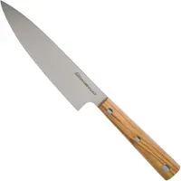 Due Cigni Hakucho gyuto 17,5 cm, olijfhout