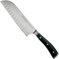 Wüsthof - Classic Ikon Santoku met kuiltjes 17 cm