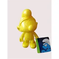 Puppy De smurfen - geel - lichtgewicht Smurf - 20 cm - beweegbaar hoofd