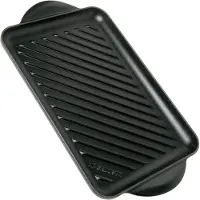 Le Creuset La Fonte émaillée rechthoekige grillpan 32 cm, zwart