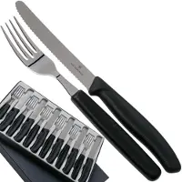 Victorinox Tafelbestekset Swiss Classic Black (12-Delig)