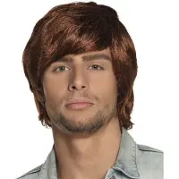 Boland Traciks pruik Tyler heren bruin
