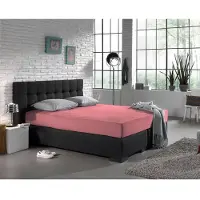 Dreamhouse Hoeslaken - enkel jersey - roze - 140x200 cm