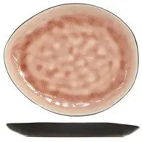 Cosy & Trendy Laguna plat bord - 19.5 x 16 cm - roze