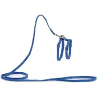 Beeztees - Kattentuigje - Nylon - Blauw - 130 cm x 10 mm