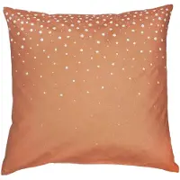 Clayre & Eef Kussenhoes 50x50 Cm - Wit, Koper - Katoen, 100% Katoen