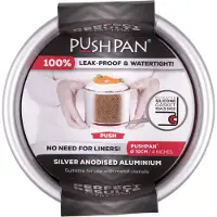 PushPan aluminium springvorm - rond - ondiep - ø 10 cm