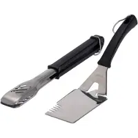 Vaggan barbecue kookgerei RVS 2-delig