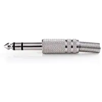 Nedis 6,35 Mm Audioconnector - Cavc23900me - Zilver
