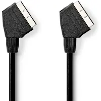 Ginza.se 21-pins Scart kabel / zwart - 2 meter