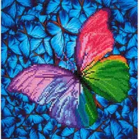Diamond Dotz Flutter by Pink - Diamond Painting - 4.338 Dotz - 31x31 cm
