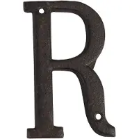 Clayre & Eef letter r 13cm