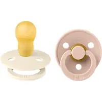 BIBS Fopspeen Ivory/Blush Duo 18m+ 2 St Speen