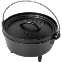 Lodge Logic Camp Dutch Oven ø 20,3 cm gietijzer zwart