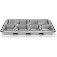 Patisse Silver-top mini broodjesvorm - 8 stuks