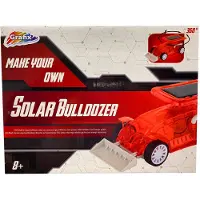 Cartamundi Knutselset Solar Bulldozer Junior Rood 5-delig