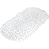 Wicotex badmat anti slip 36x69cm transparant |
