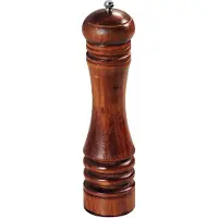 Kesper Pepermaler/zoutmaler molen 26 cm van donker gelakt beuken hout - Peper en zoutstel
