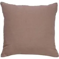 Dutch decor - LINN - Kussenhoes 45x45 cm - 100% linnen - effen kleur - Driftwood - taupe