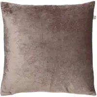 Dutch decor - SKY - Kussenhoes velvet 45x45 cm - Driftwood - taupe