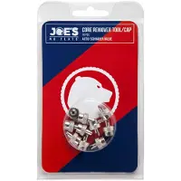 Joe's Auto Valve Key/cap Zilver 10 Units