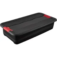 Keeeper Transportcontainer Eckhart 33 liter, met deksel, grendelslot, extra stabiel
