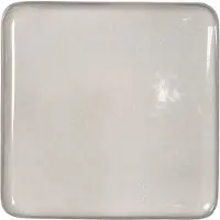 Clayre & Eef Serveerschaal 25x25 cm Grijs Keramiek Presenteerschaal Grijs Presenteerschaal