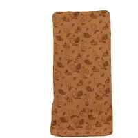 Snoozebaby Hydrofiele Doek 120 x 120cm - Baby Wikkeldoek - Slaapdoek Toffee Brown - Bruin -