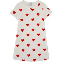 Petit Bateau Nachthemd rood / wit