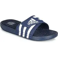 Adidas Muiltjes 'Adissage' nachtblauw / wit