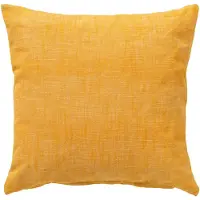 Dutch decor - NATURA - Kussenhoes 45x45 cm - 100% biologisch katoen - Golden Glow - geel