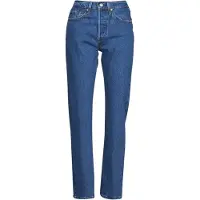 Levi's Jeans '501 CROP' blauw denim