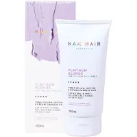 NAK Masker Blonde Range Platinum Blonde Anti-Yellow Treatment 1000ml | Voor Blond Haar