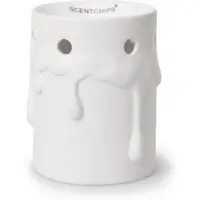 Benza Scentburner Geurbrander Dripping Silicone Matt White