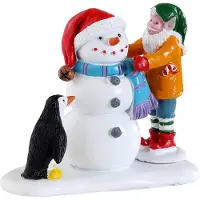 Lemax - Building A Snowman - Kersthuisjes & Kerstdorpen