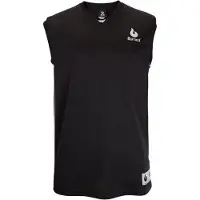 Burned Enkelzijdig Jersey Zwart | XXS