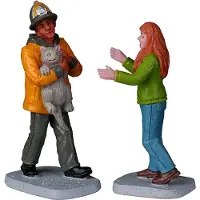 Lemax My Hero! Set Of 2 Kerst