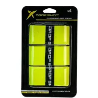 Drop Shot padel overgrip TACKY - neon geel - 3stuks
