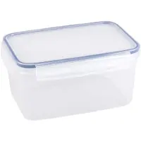 Sunware Basic transparant vershoudbakje met clips 2,4 liter